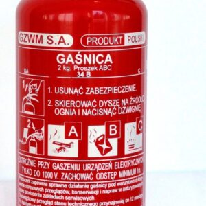 Gaśnica proszkowa ze sklepu PPOZ Roberta Doryna