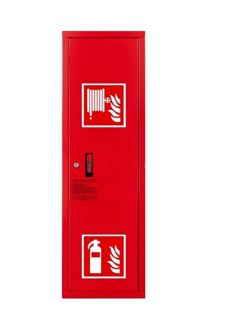 Hydrant wewnętrzny 25-30 wykonanie boczne z miejscem na gaśnicę