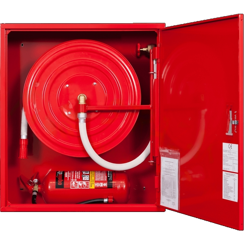 Hydrant wewnętrzny 25-20 z miejscem na gaśnicę